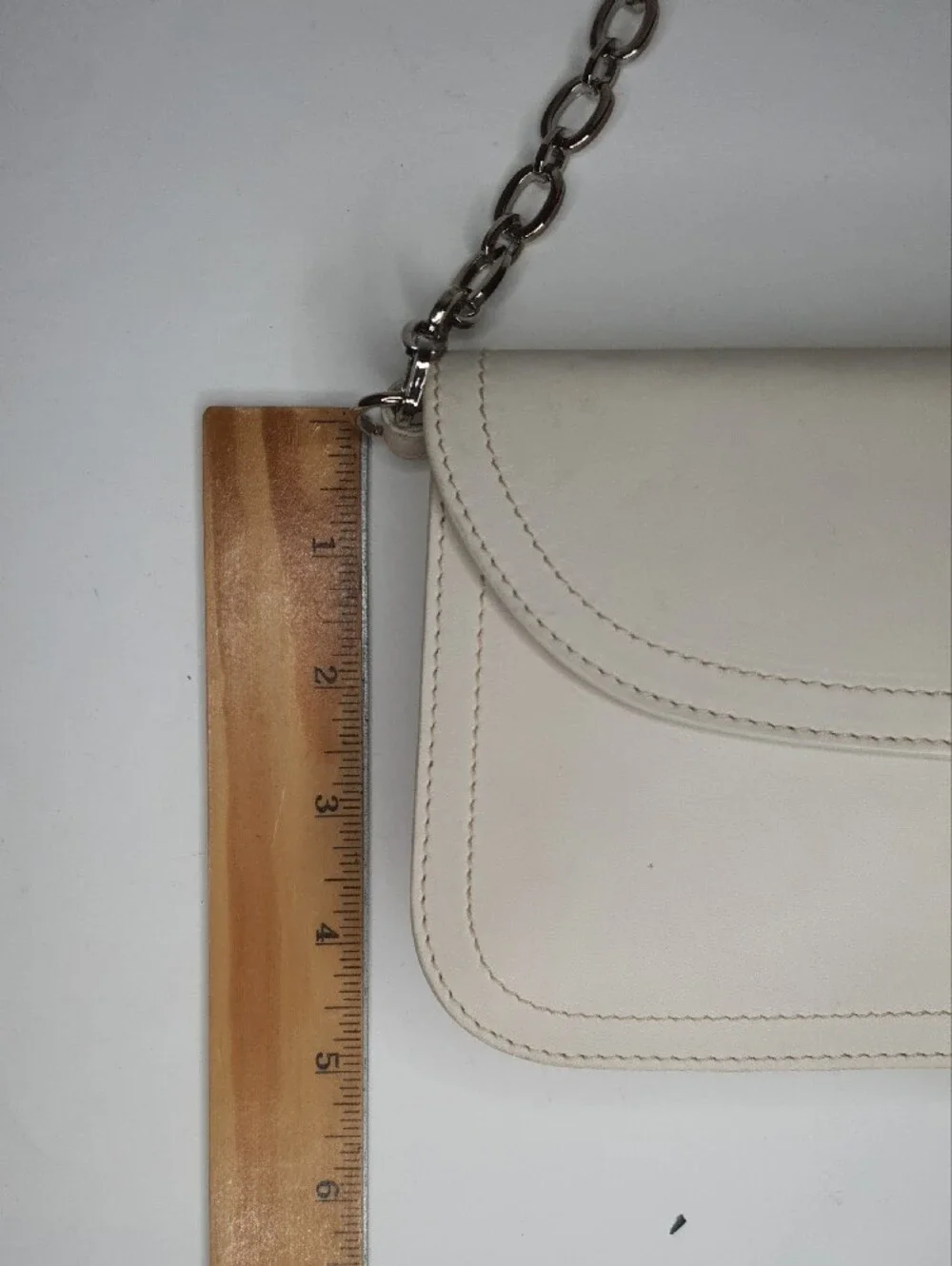 Furla Cream Leather Shoulder